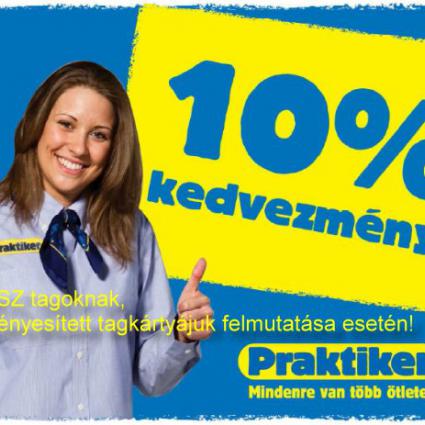 Praktiker hétvégék 2024 (10% kedvezmény)