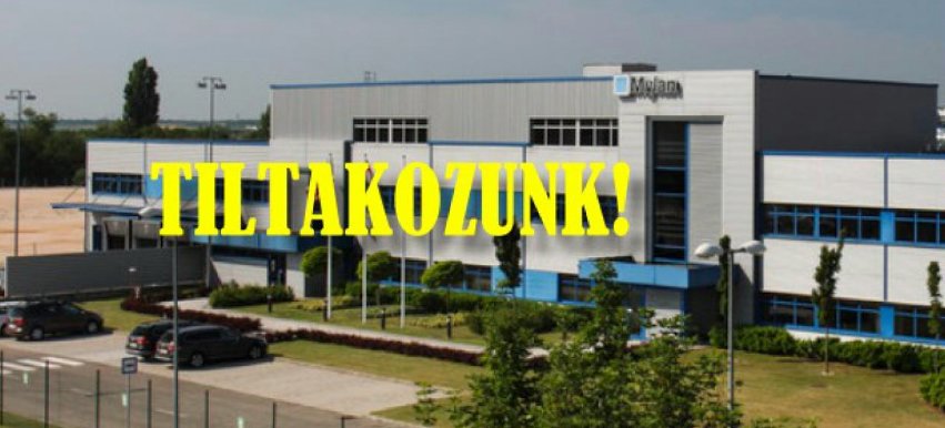 Újabb tisztségviselőnk került gyárkapun kívülre a Mylannál